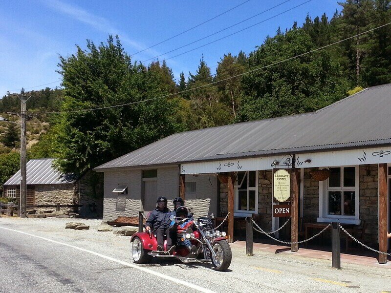 Wanaka Trike Tours Historic Pub Tour by Luggate Hotel, NZ