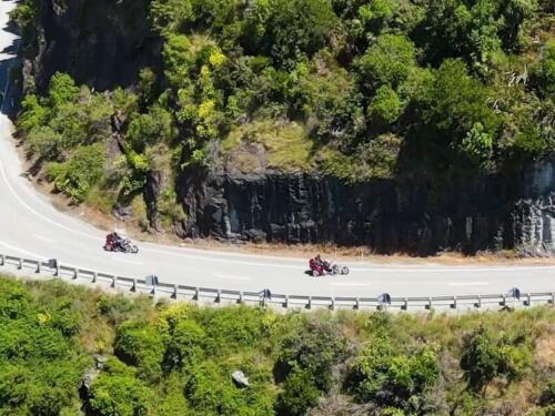 Aerial shot of Wanaka Trike Tours 